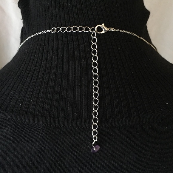 “World Traveler" Handmade Silver Travel Charm Necklace, Suitcase Plane Passport - Picture 8 of 13